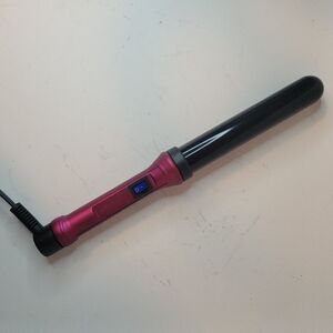 Hautehouse Absolute Heat Pro Ion Clipless Curling Wand/Iron for Long Hair